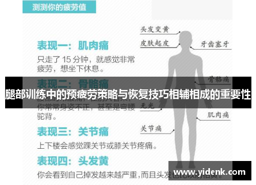 腿部训练中的预疲劳策略与恢复技巧相辅相成的重要性